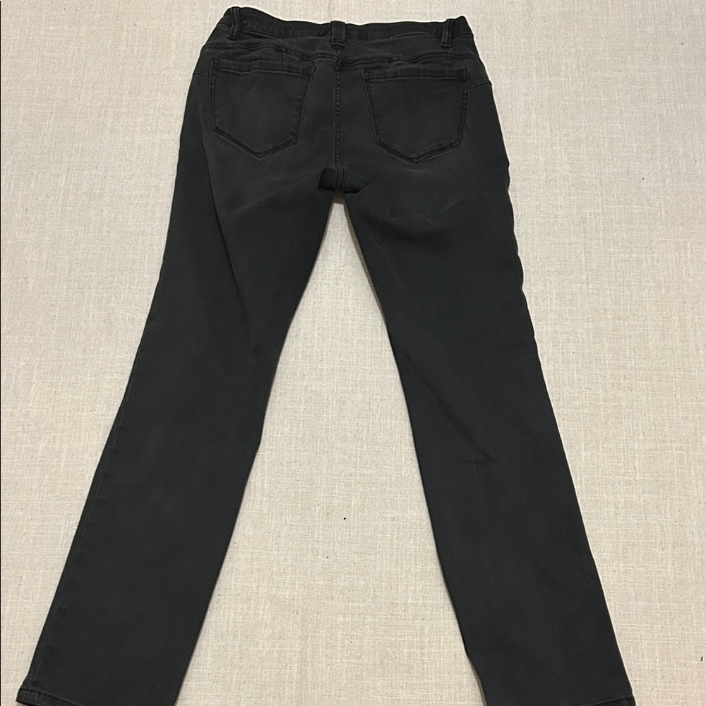 Jag Jeans Women's 26 Straight Leg Black Stretch Denim - Picture 9 of 11